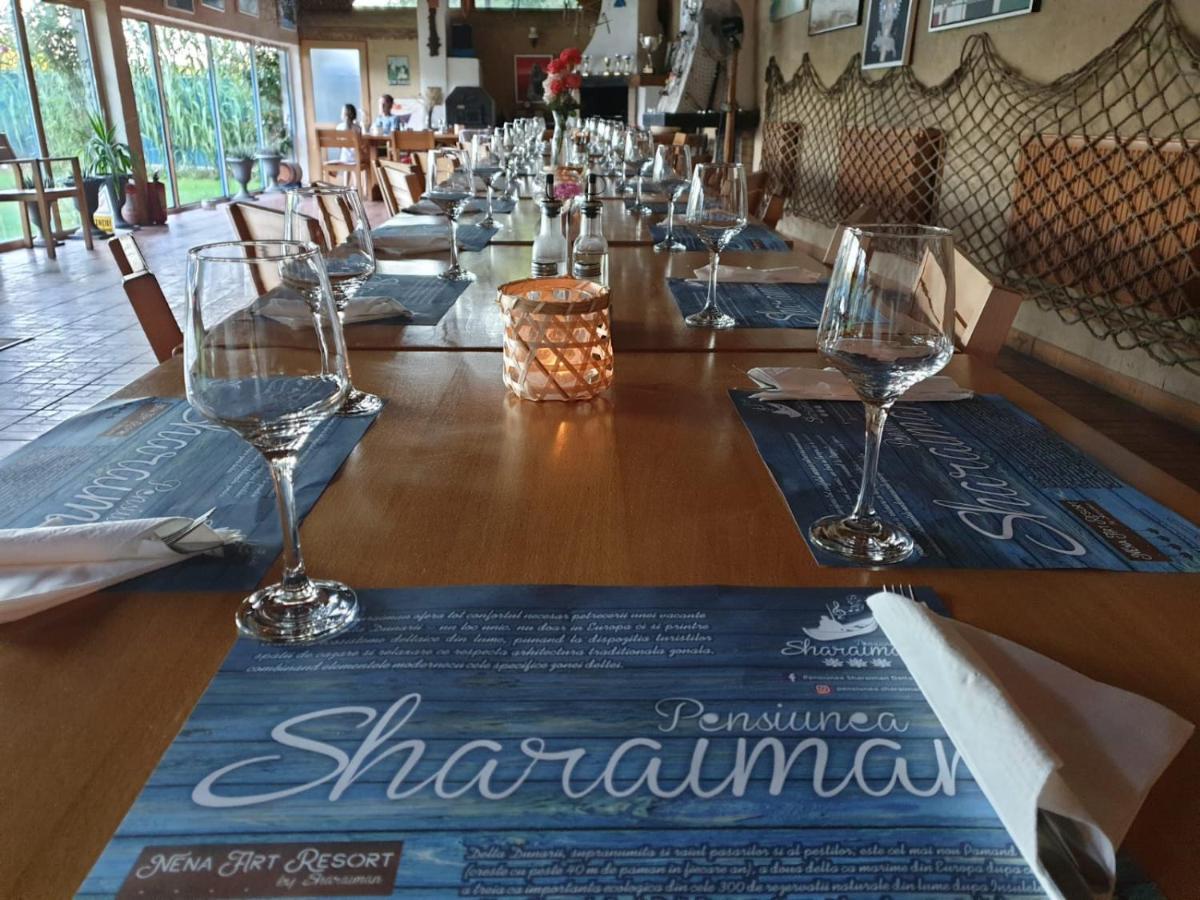 Pension Sharaiman Dunavăţu de Jos Exteriör bild